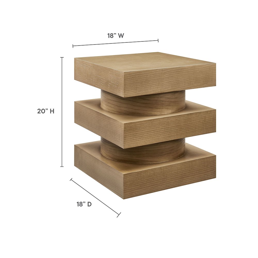 Perpetuate Totem End Table