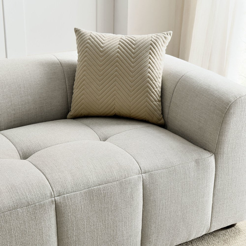 Liana Upholstered Fabric Sofa