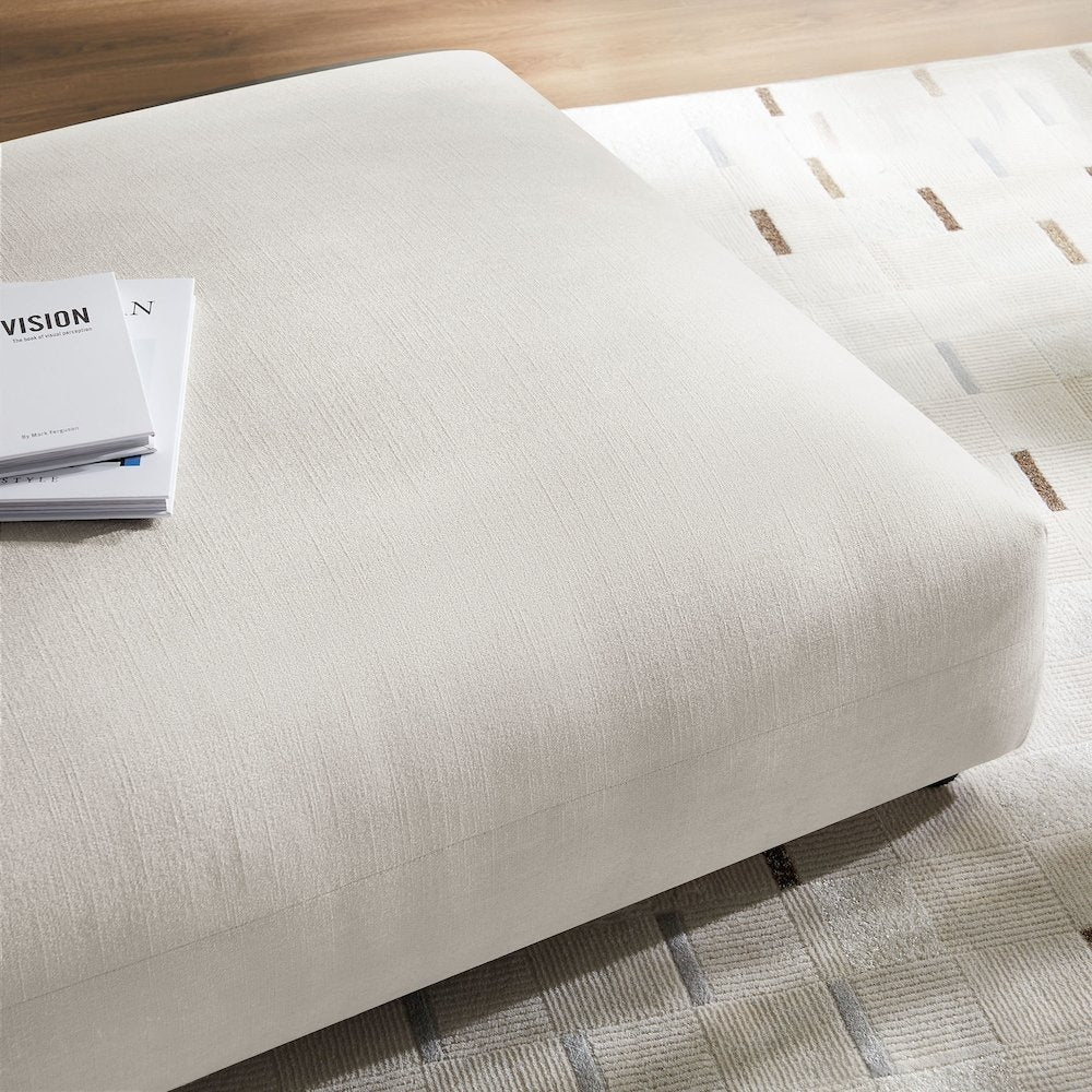 Solace Modular Upholstered Fabric Ottoman