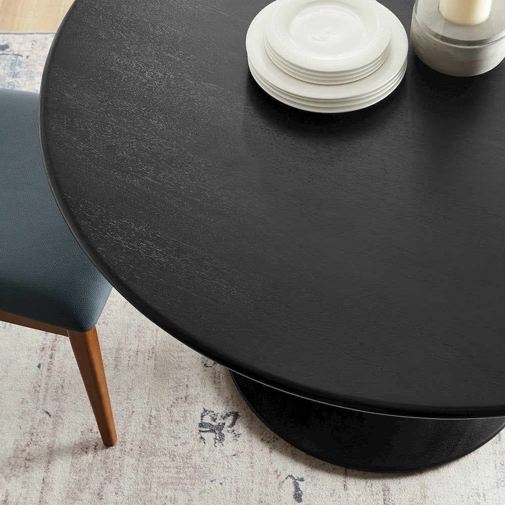 Lippa 48" Round Solid Wood Dining Table