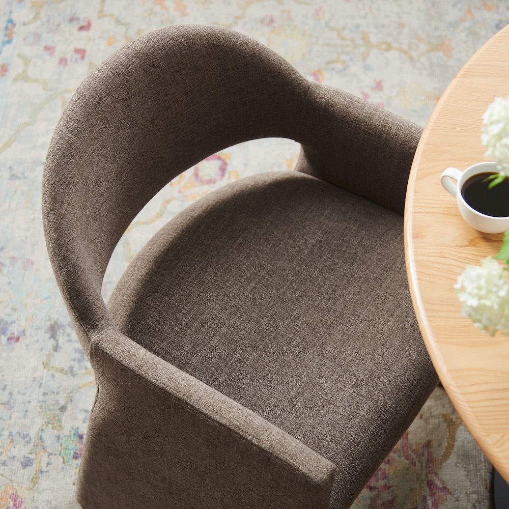 Talia Upholstered Fabric Dining Armchair