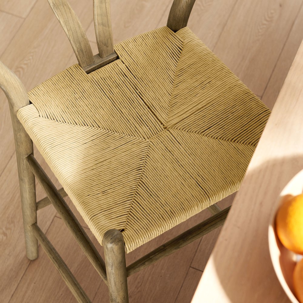 Amish Wood Bar Stool