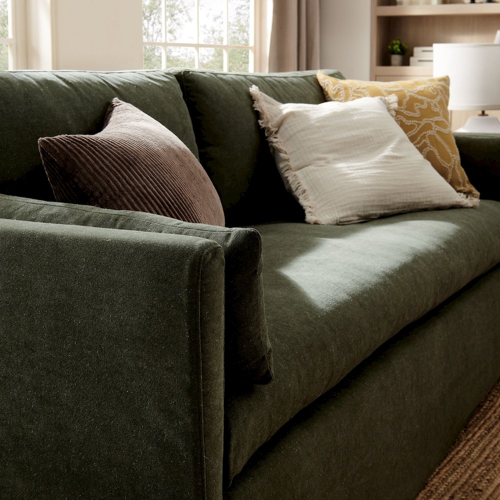 Wellfleet 85" Slipcovered Fabric Sofa