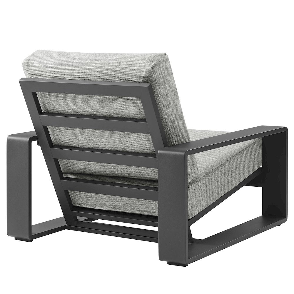 Lirienne Outdoor Patio Aluminum Armchair