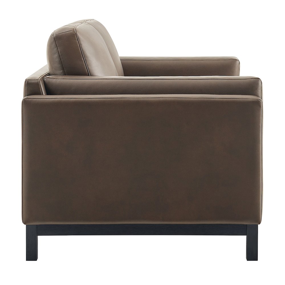 Roscoe 63 inch Vegan Leather Loveseat