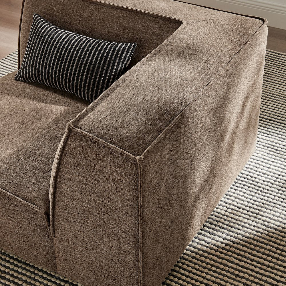 Restore Performance Fabric Upholstered Modular Corner Chair