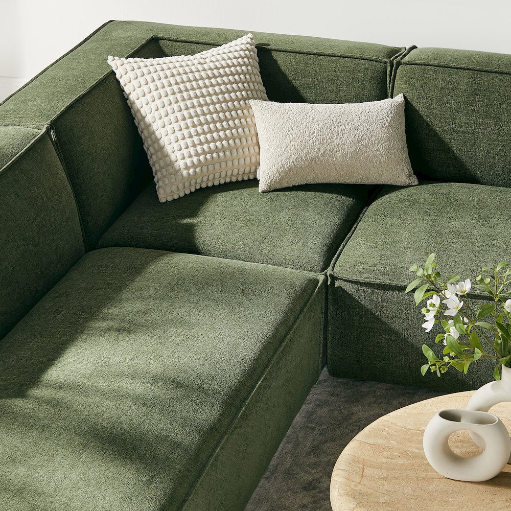 Restore 6-Piece Performance Fabric Upholstered U-Shaped Sectional Sofa