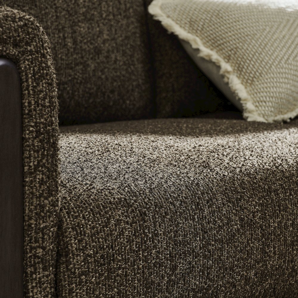 Hawken Boucle Fabric Accent Armchair