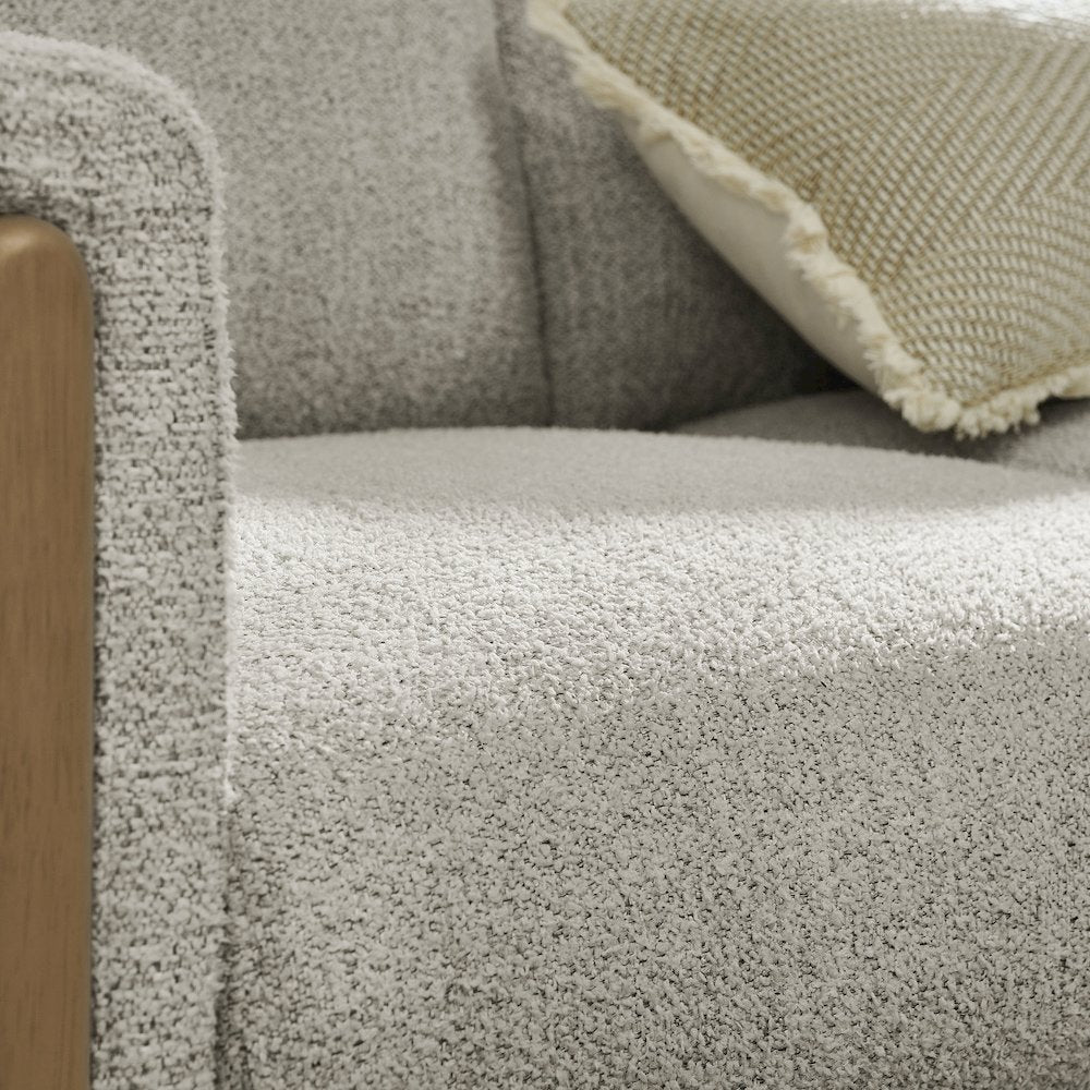 Hawken Boucle Fabric Accent Armchair