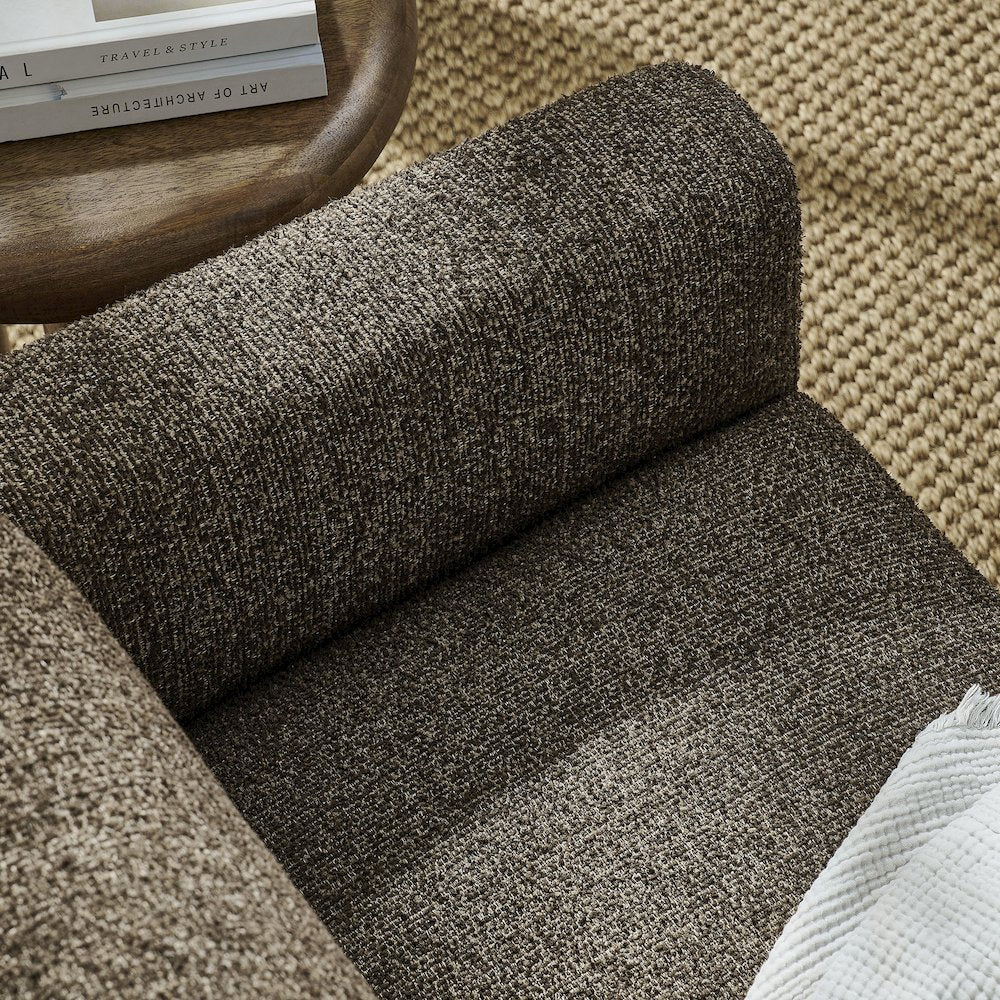 Hawken Boucle Fabric Loveseat