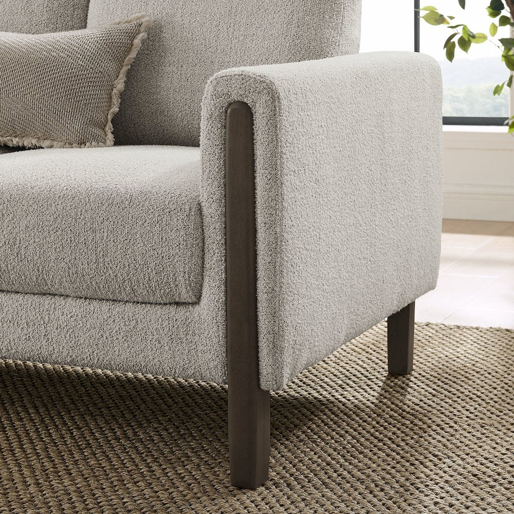 Hawken Boucle Fabric Sofa