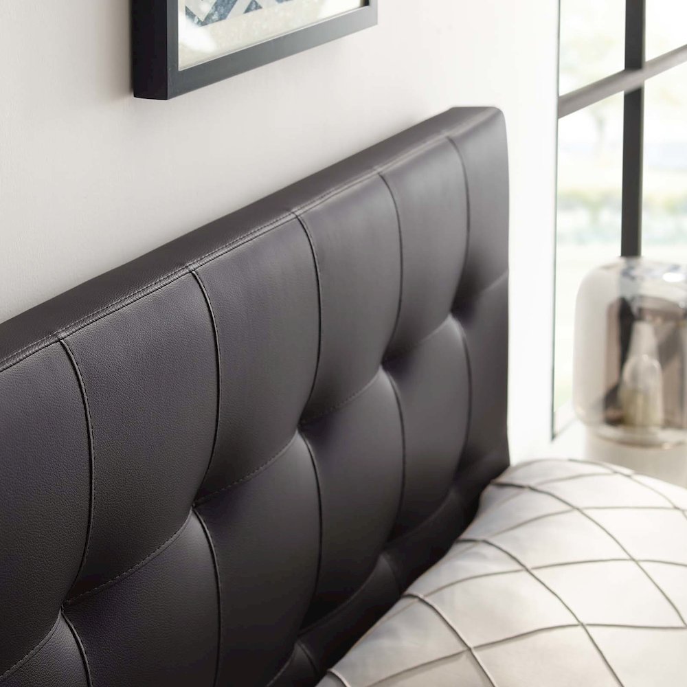 Lily Upholstered Vinyl Queen Headboard
