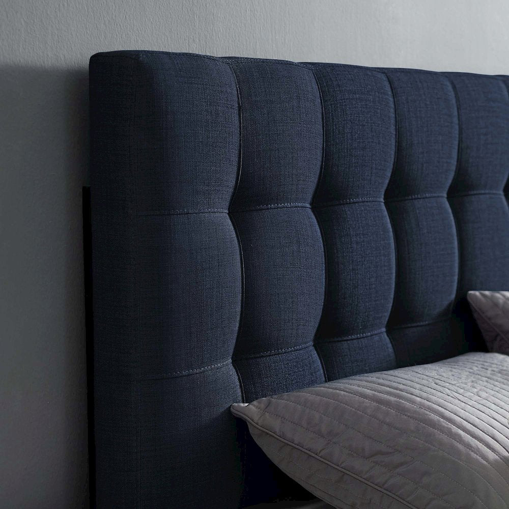 Lily Upholstered Fabric King Headboard