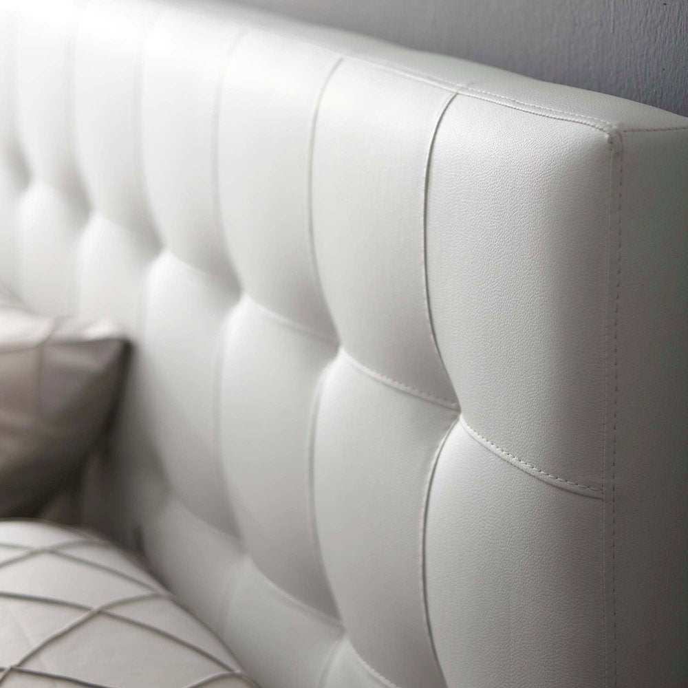Lily Upholstered Vinyl King Headboard