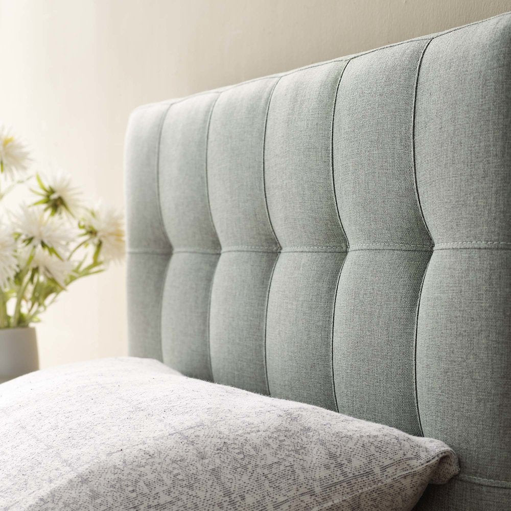 Lily Upholstered Fabric Twin Headboard