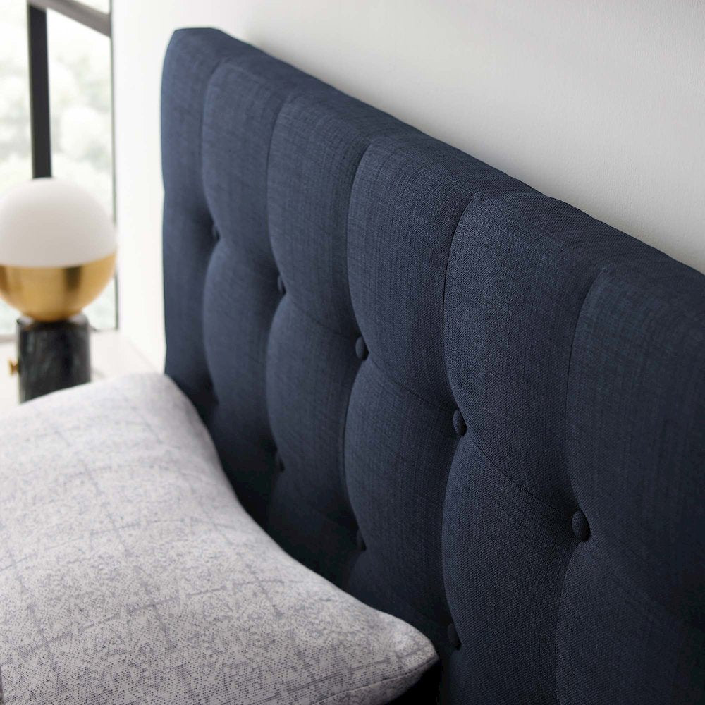 Emily Upholstered Fabric King Headboard