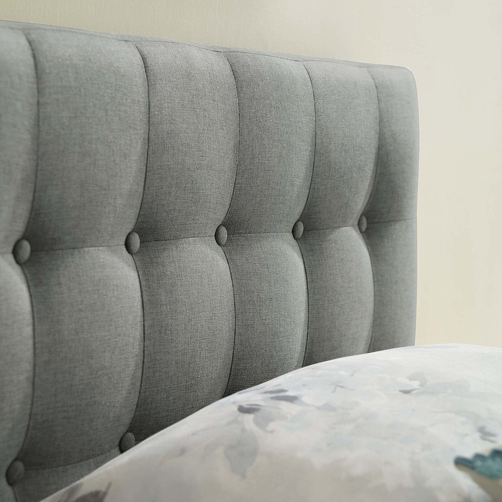 Emily Upholstered Fabric Twin Headboard