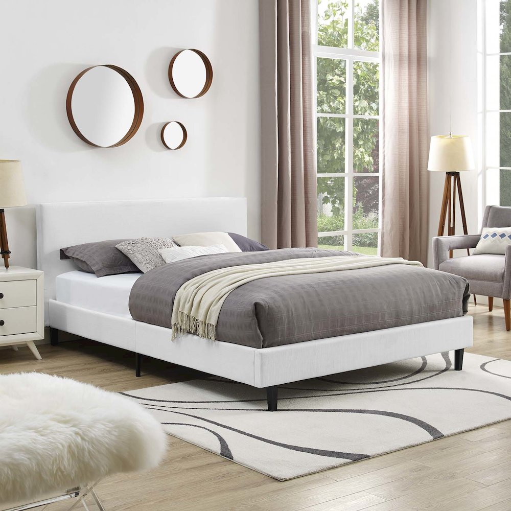 Anya Fabric Queen Bed