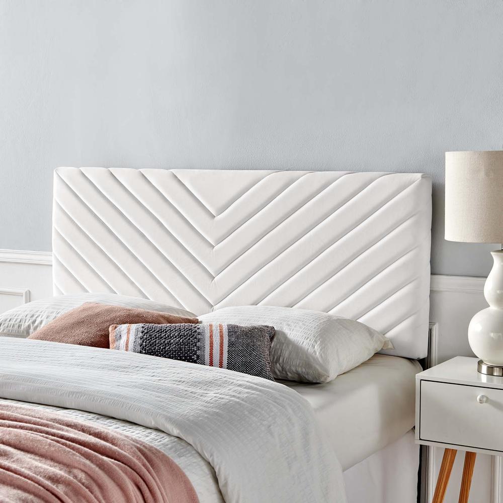 Tufted Performance Velvet King / California King Headboard