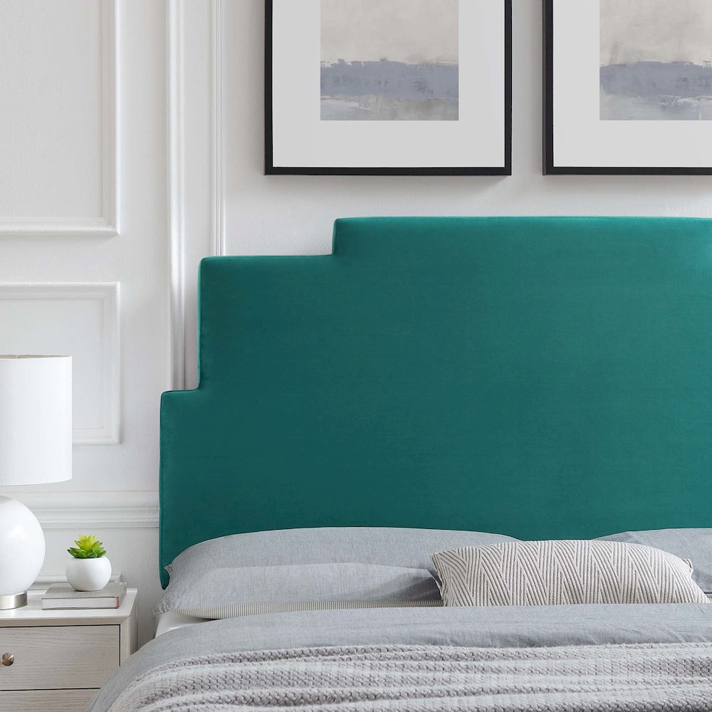 Kasia Performance Velvet Twin Headboard