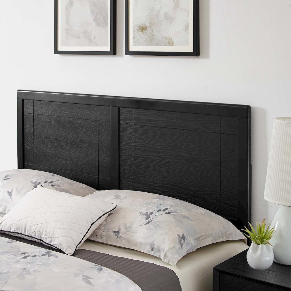 Marlee Wood Queen Platform Bed With Splayed Legs