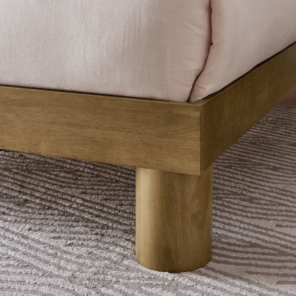 Runa Wood King Platform Bed