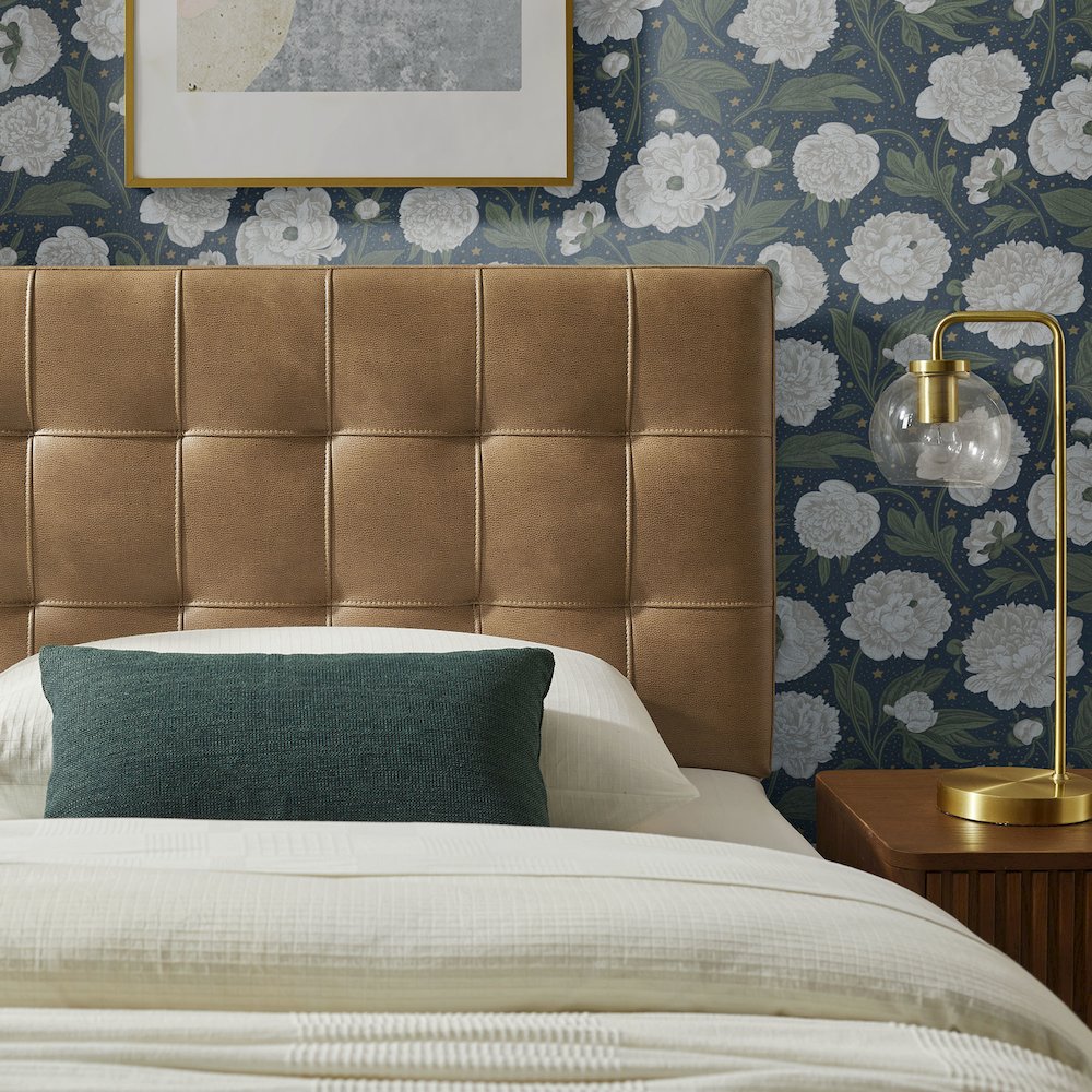 Lily Vegan Leather Twin Size Headboard