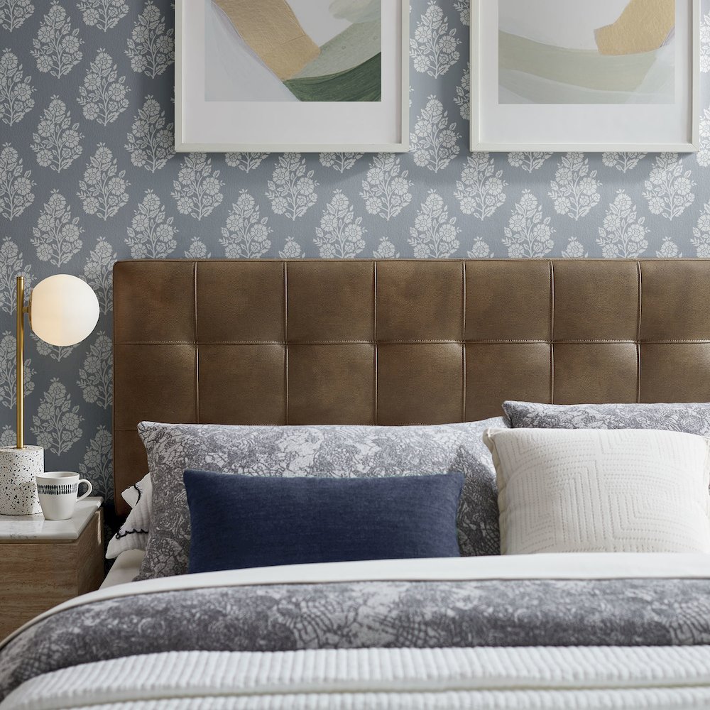 Lily Vegan Leather King Size Headboard