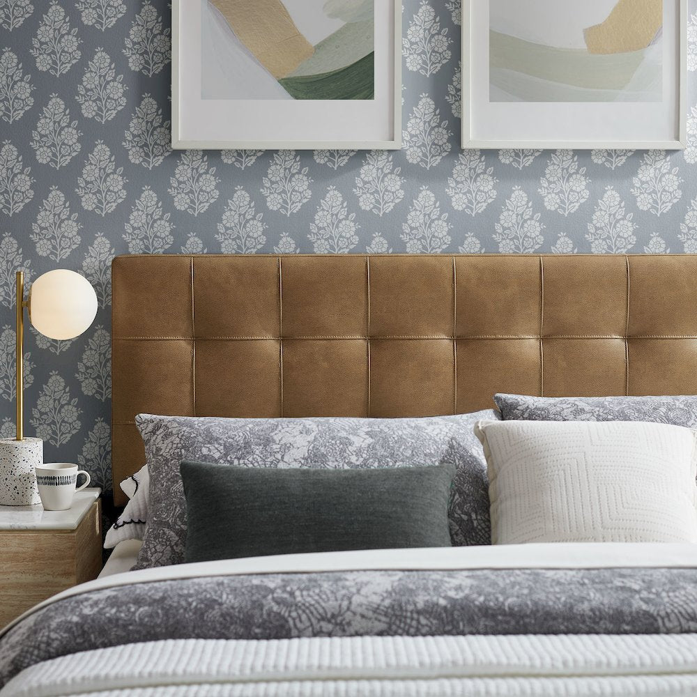 Lily Vegan Leather King Size Headboard