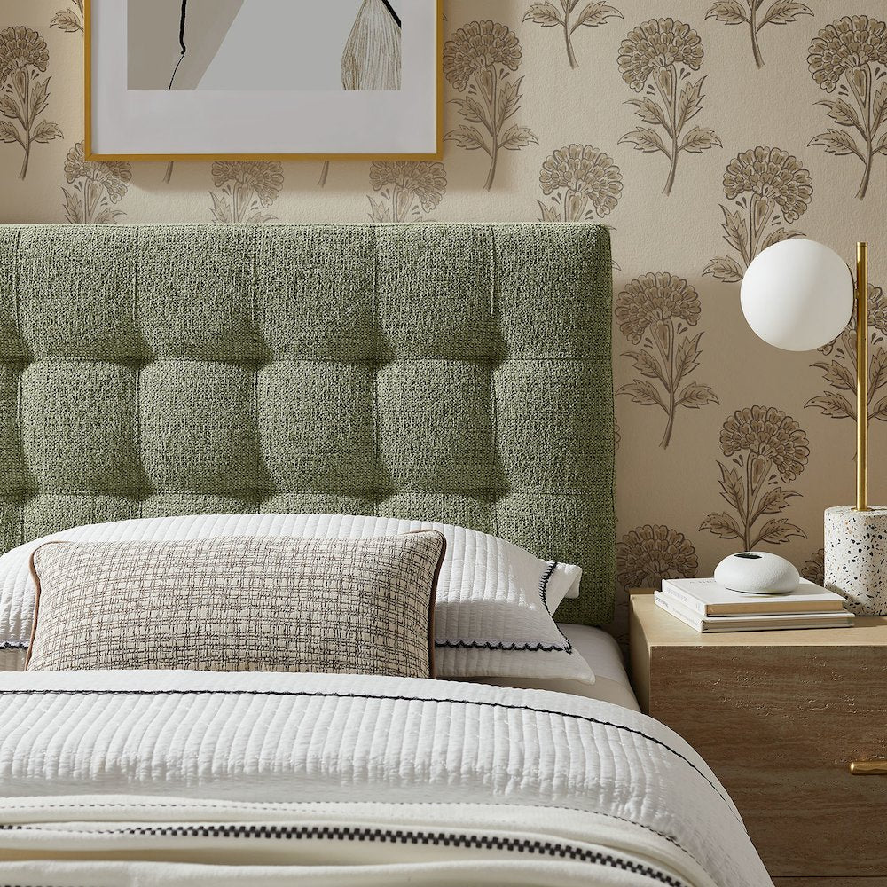 Lily Upholstered Twin Size Headboard