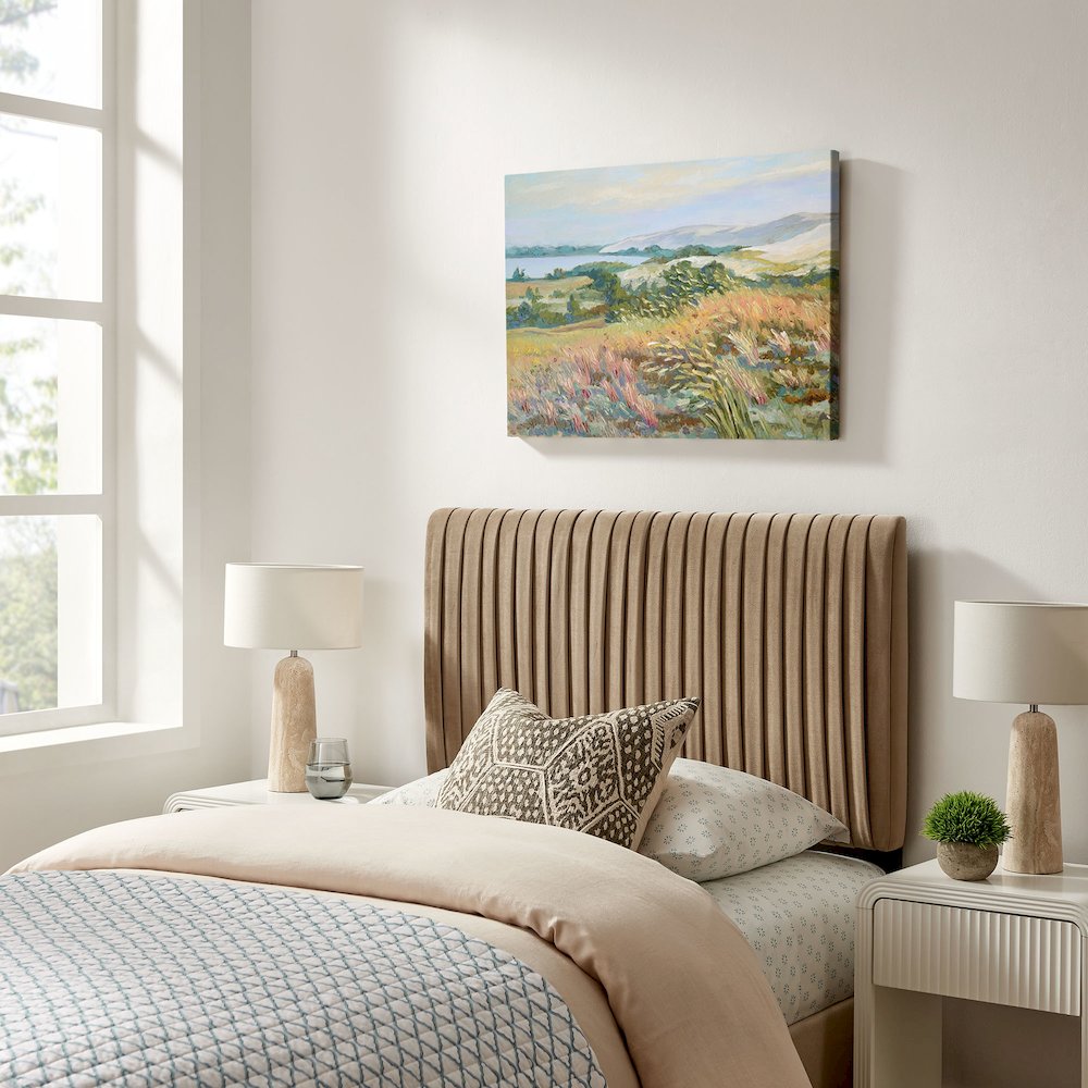 Eloise Stain-Resistant Performance Velvet Twin Headboard