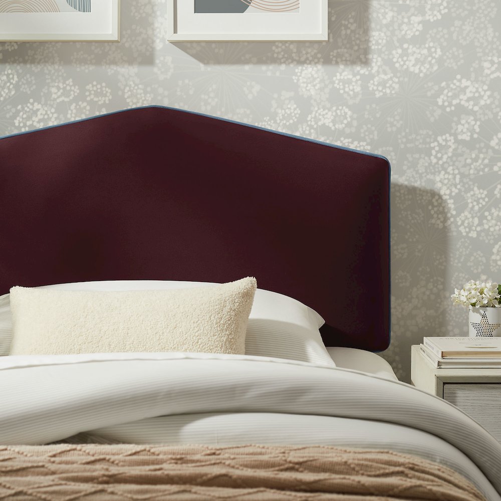 Cosette Performance Velvet Twin Size Headboard