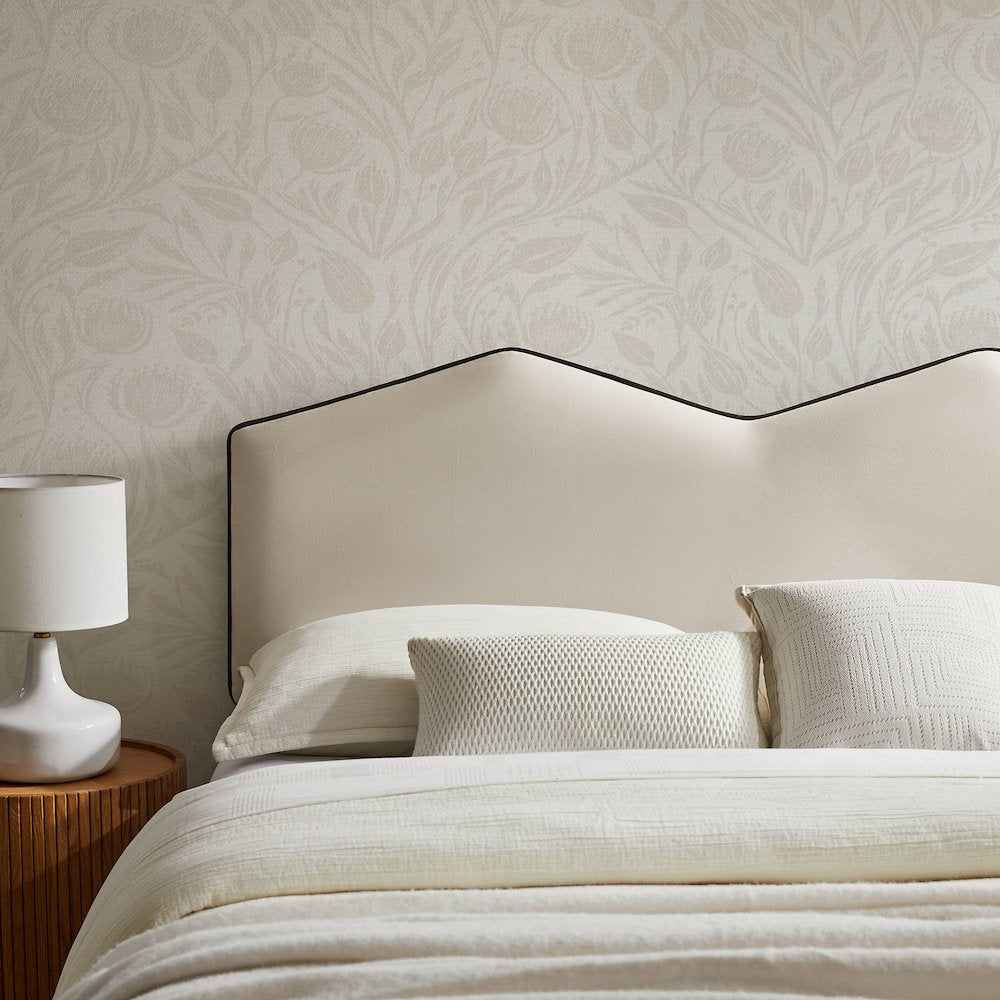 Cosette Performance Velvet Queen Size Headboard