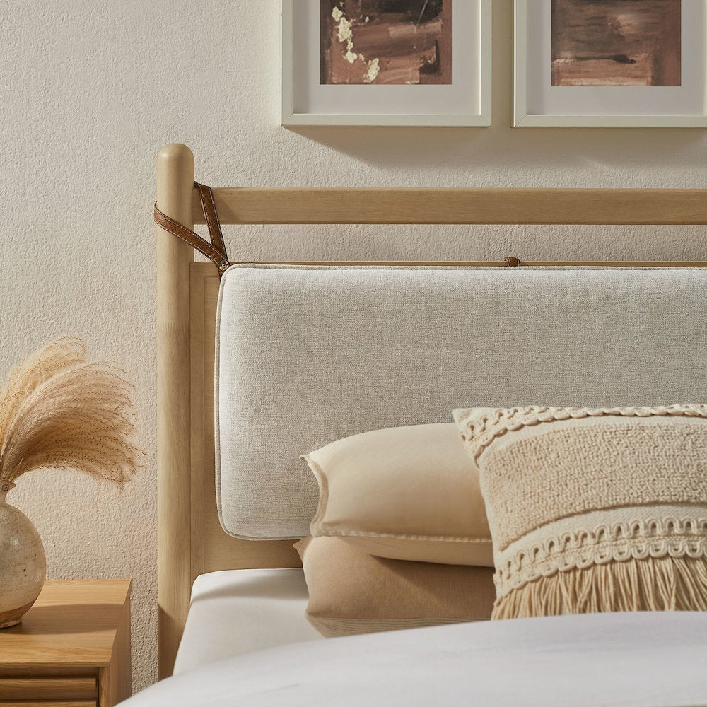 Leni Twin Size Wood Platform Bed Frame