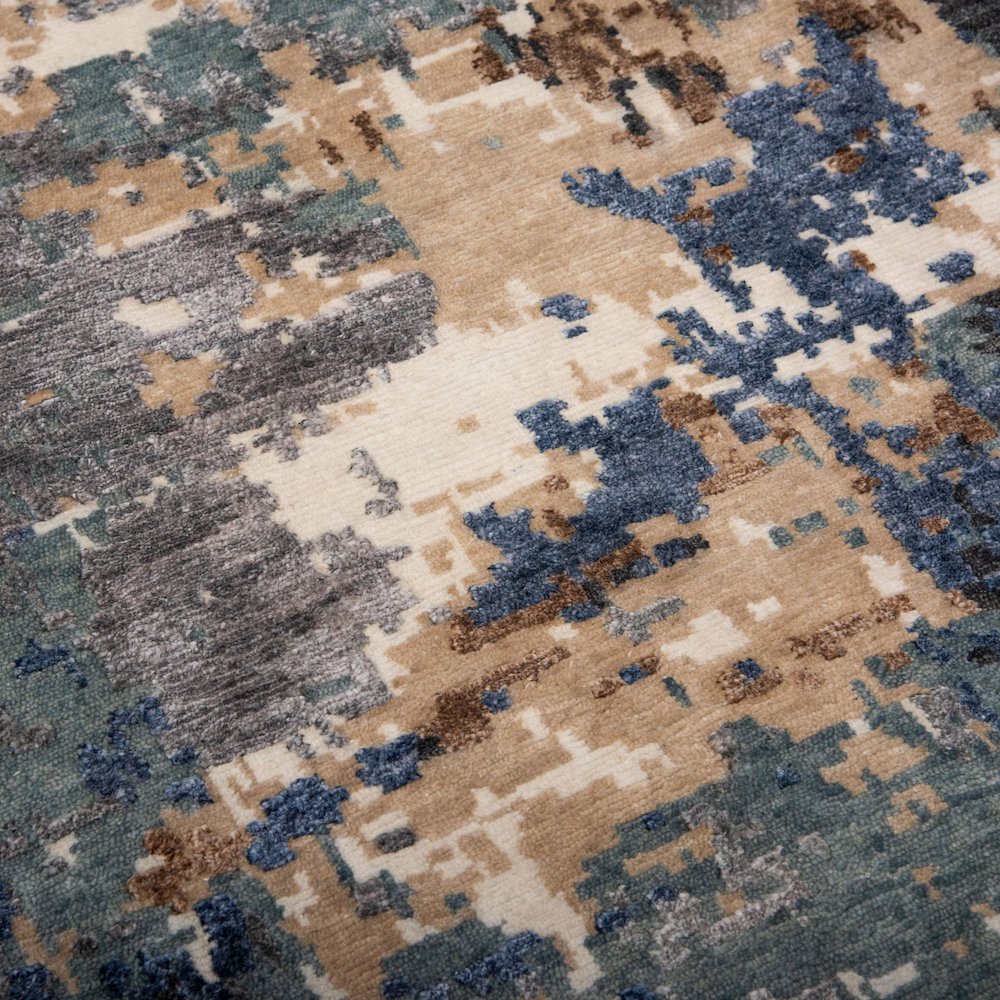 9' x 12' Cut Pile Hand Knotted Rug