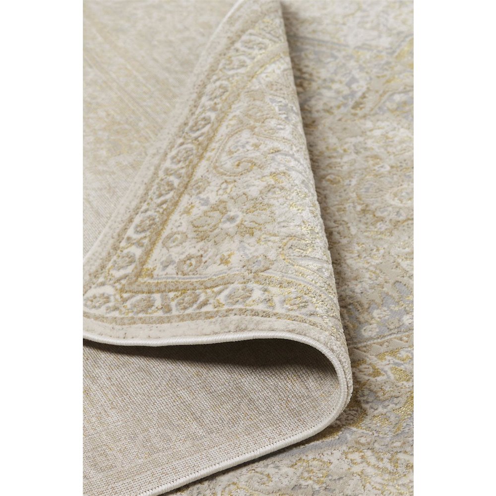 Aura Modern Oriental, Ivory/Gold, 8' x 10' Area Rug