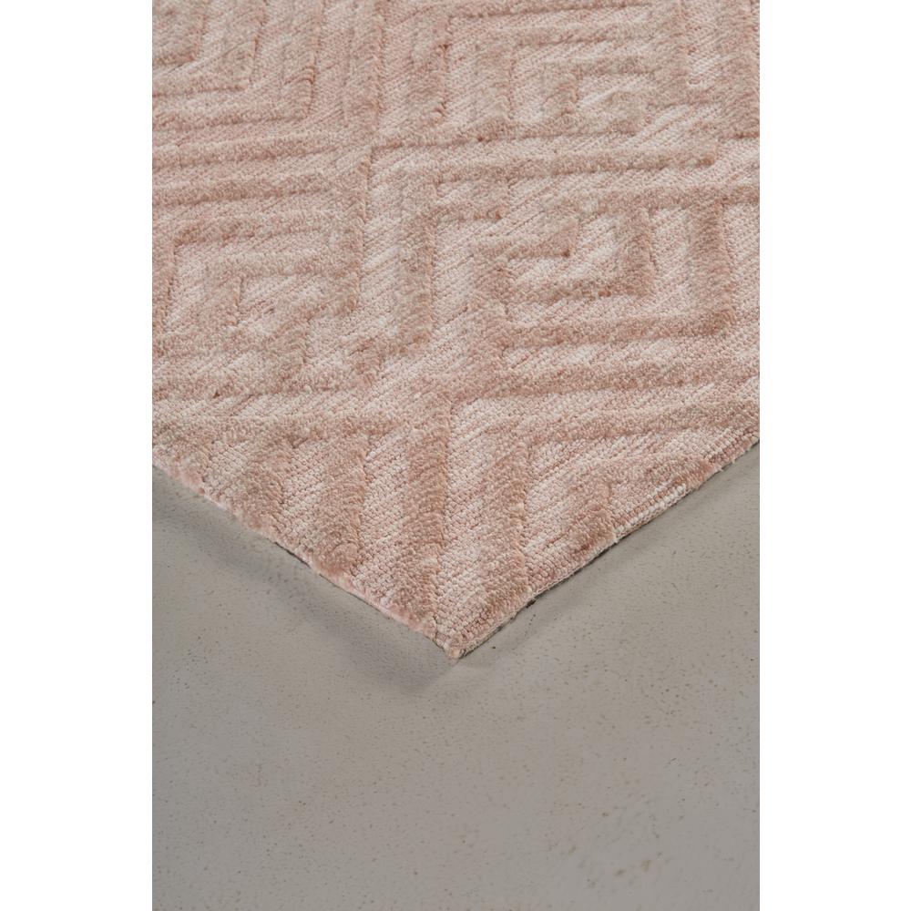 Colton Modern Art Deco Rug, Blush Pink/Champagne, 9ft-6in x 13ft-6in Area Rug, 8748792FBLH000H50