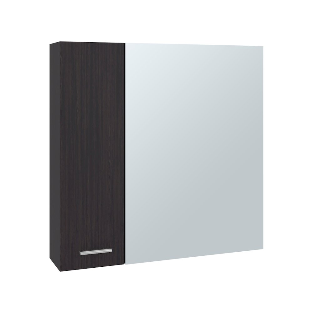 Harbor Medicine Double Door Cabinet,Four Interior Shelves, Black Wengue