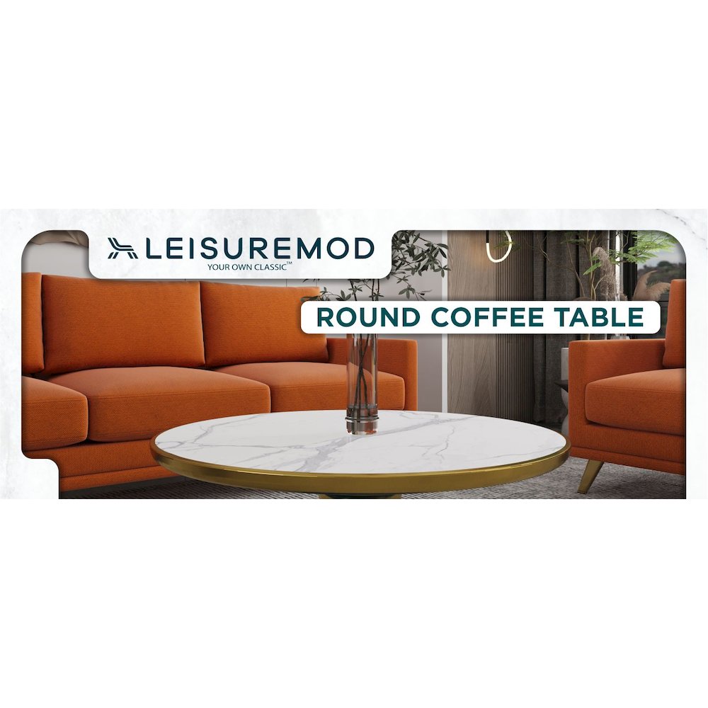 Tully Collection Glass Coffee Table