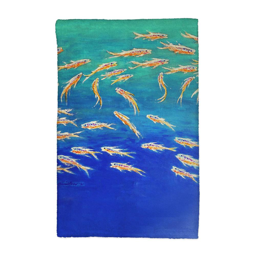 Schooling Fish Kitchen Towel
