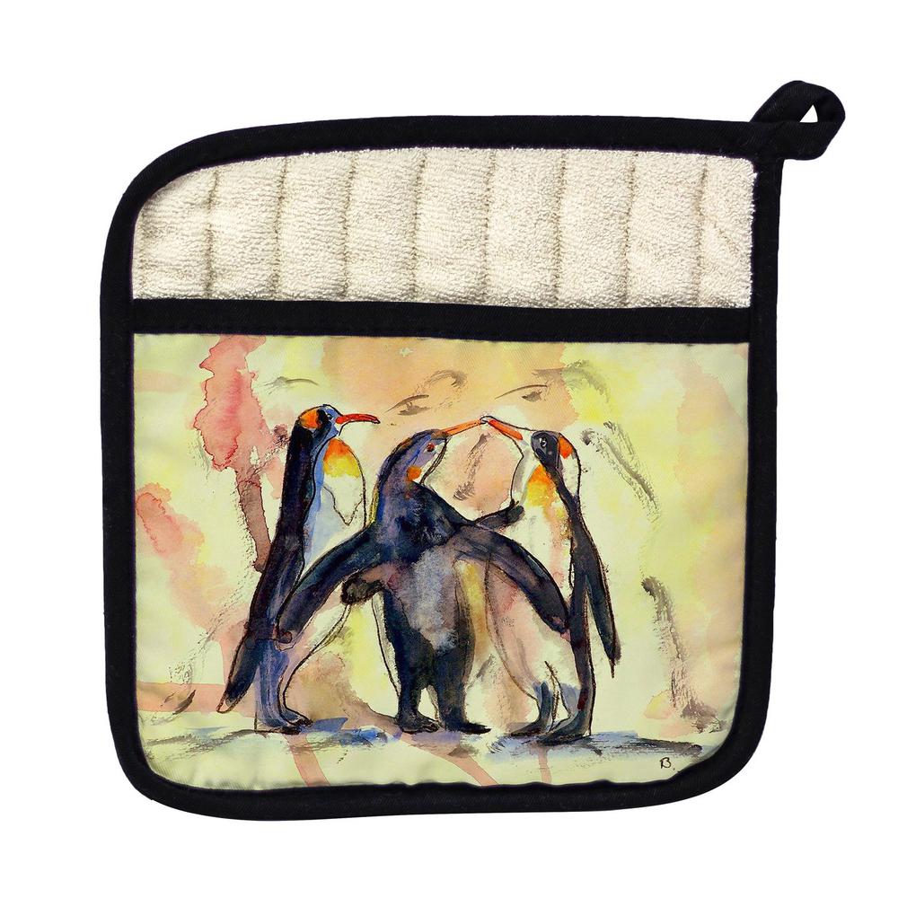 Penguins Pot Holder