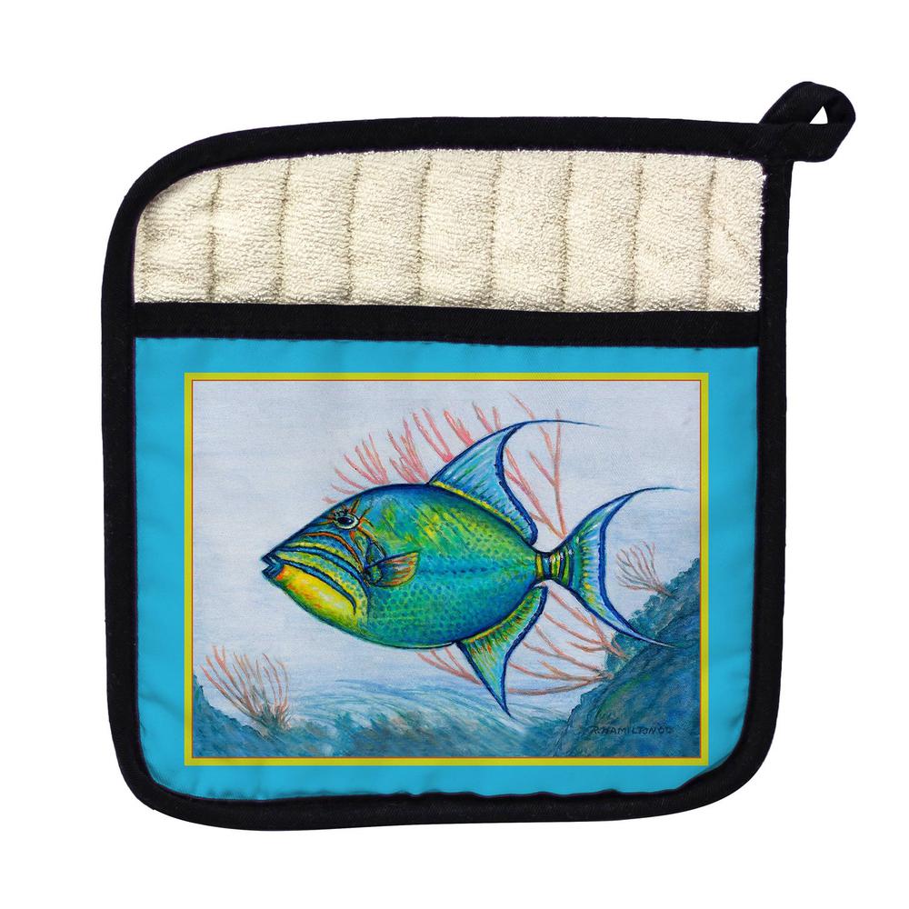 Triggerfish Border Pot Holder