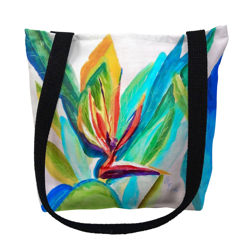 Bird of Paradise Small Tote Bag 13x13