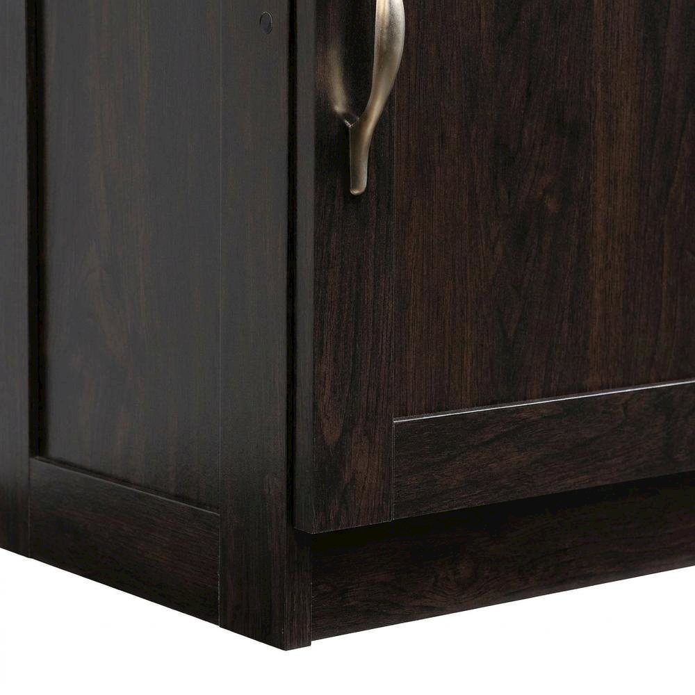 Cinnamon Cherry Storage Cabinet with Versatile Design and Compact Size