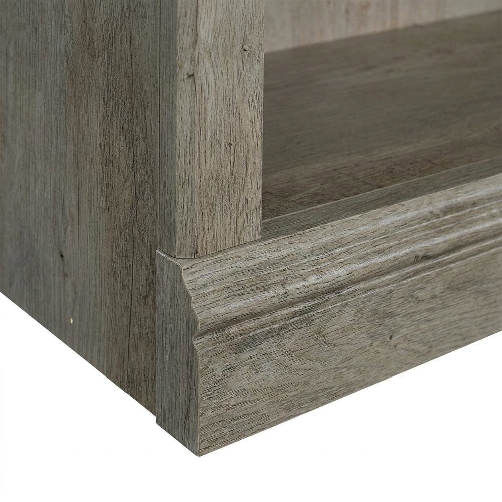 Mystic Oak Storage Bookcase with Multiple Shelves and Durable Build