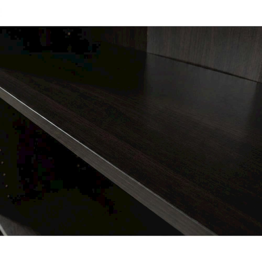Cinnamon Cherry Bookcase with Sturdy Wood Shelves for Home Storage