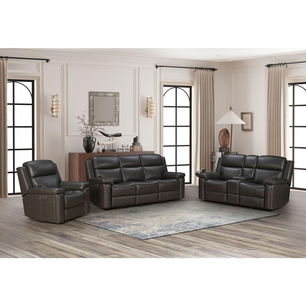Power Reclining Console Loveseat, Power Head Rests, Power Lumbar, Heat & Massage