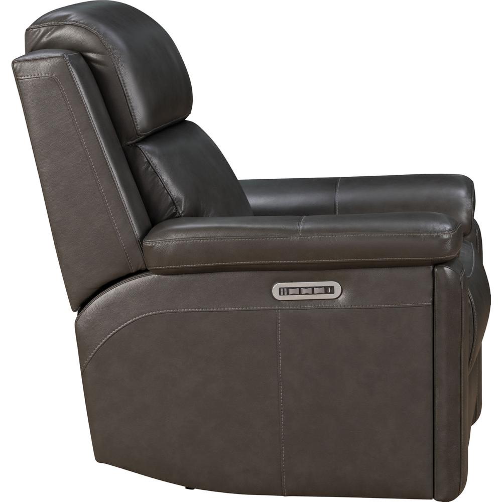 Leon Power Recliner w/Power Head Rest, Power Lumbar, Heat & Massage