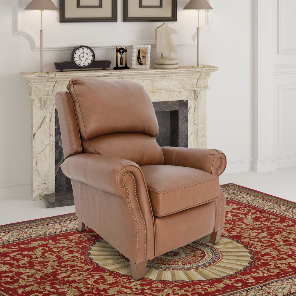 Churchill Push Thru The Arms Recliner