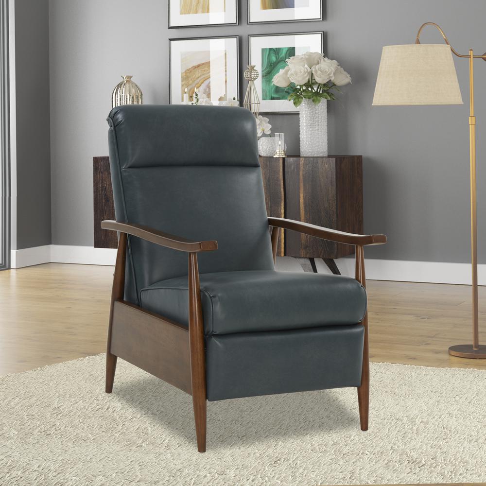 Hampton Push Thru The Arms Recliner